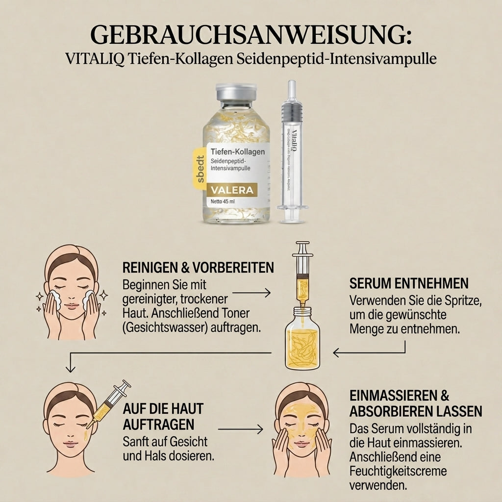 Koreanisches Seidenpeptid Botox Serum